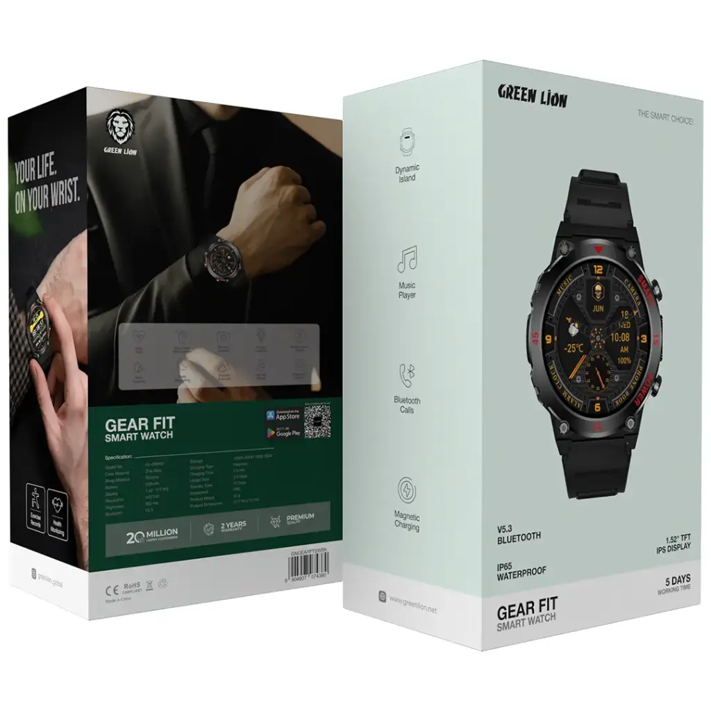 Green Lion Gear Fit Smart Watch